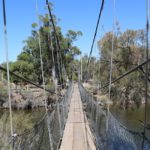 Pedestrian bridge in York, Western Australia